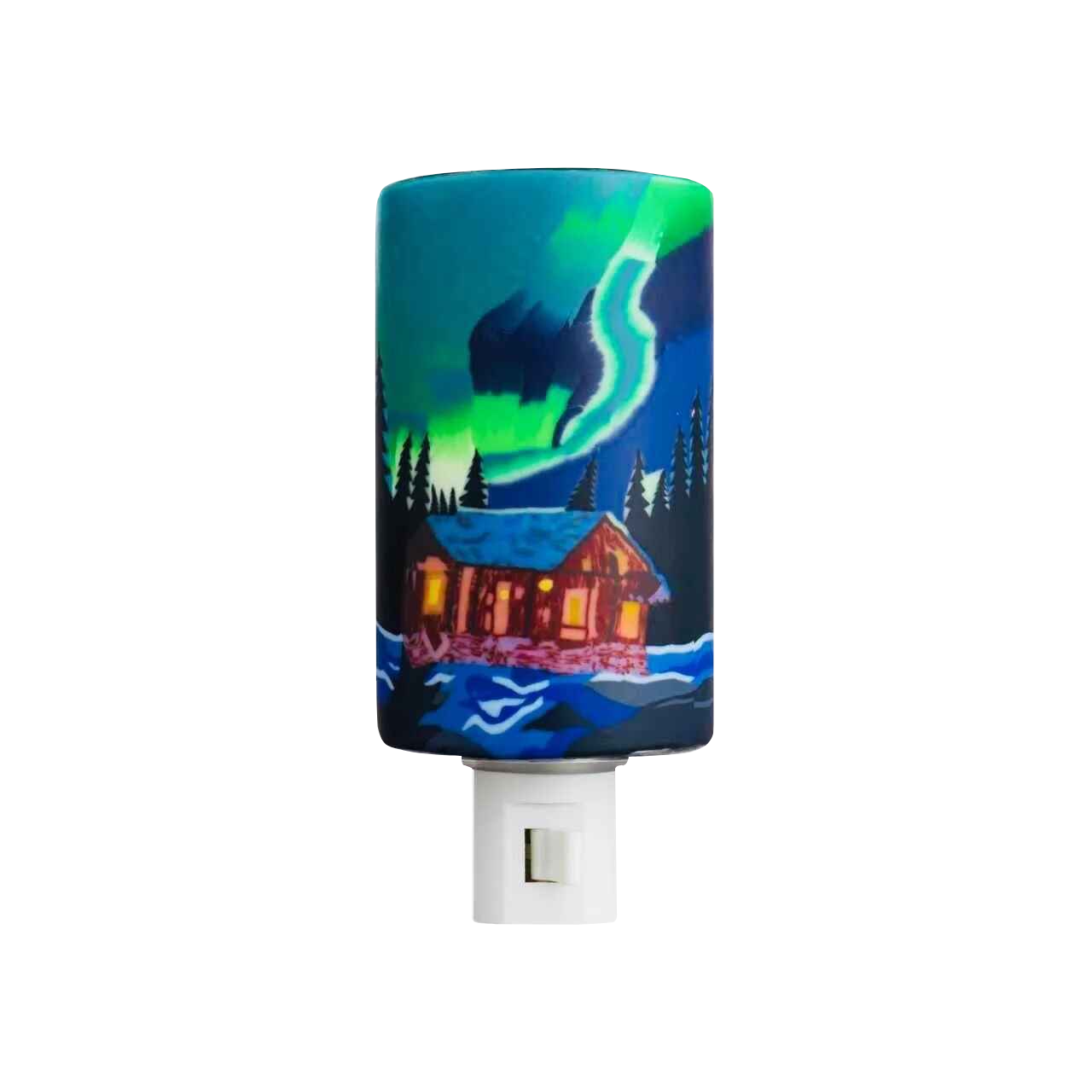 Claymaster Nightlight - Handcrafted Northern Lights Design, Gift Boxed