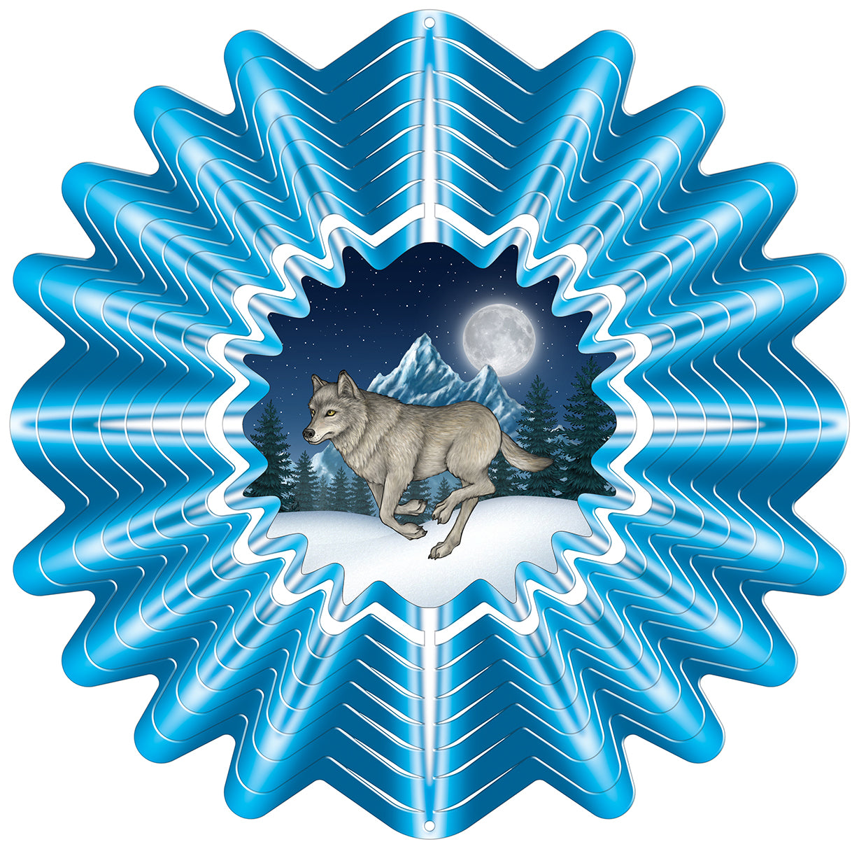 LARGE ANIMATED WOLF RUNNING