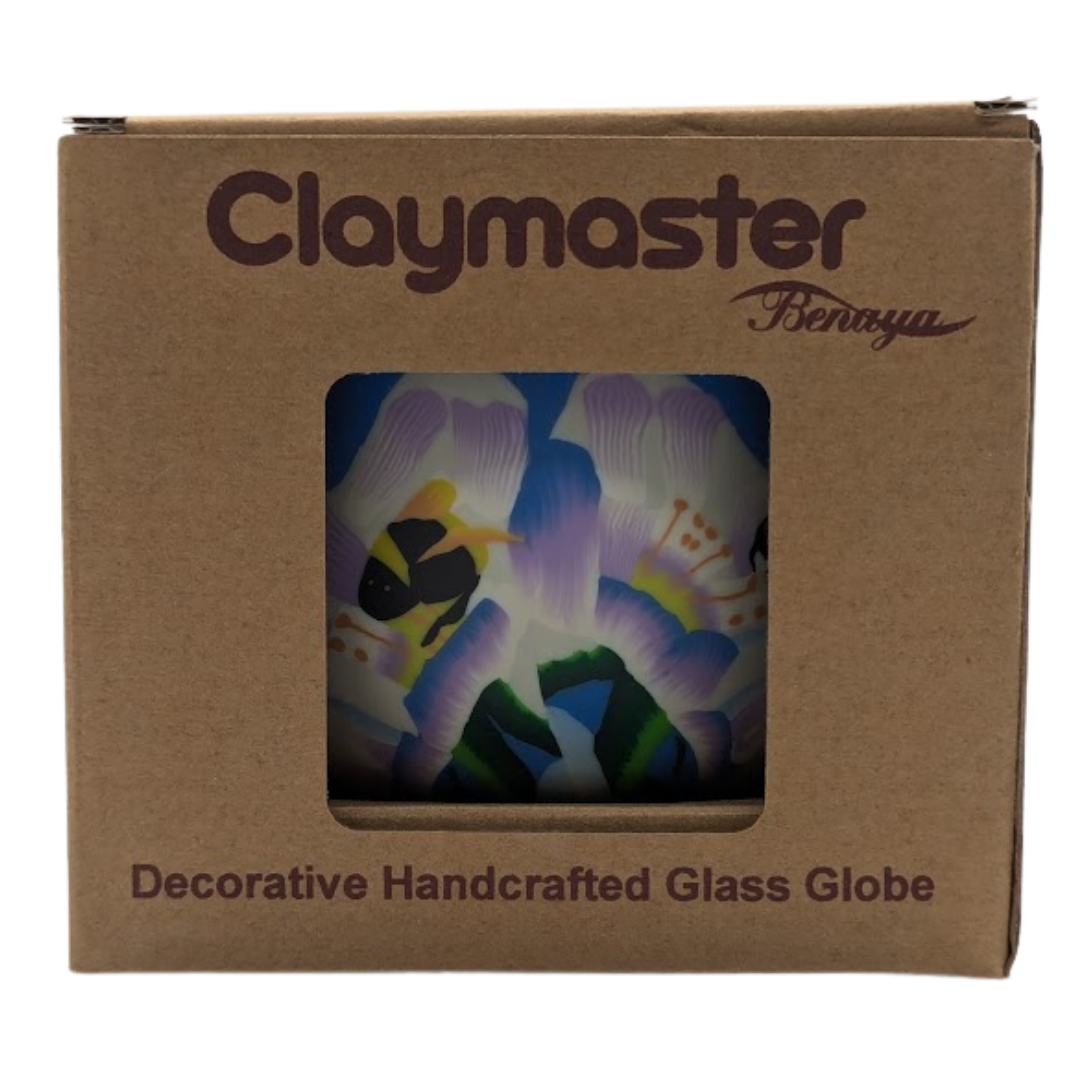 Claymaster Light Globe – Busy Bees Design, Gift Boxed