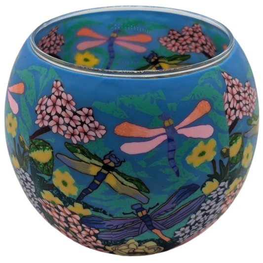 Globe lumineux Claymaster – Motif Libellule, Emballé dans un coffret cadeau