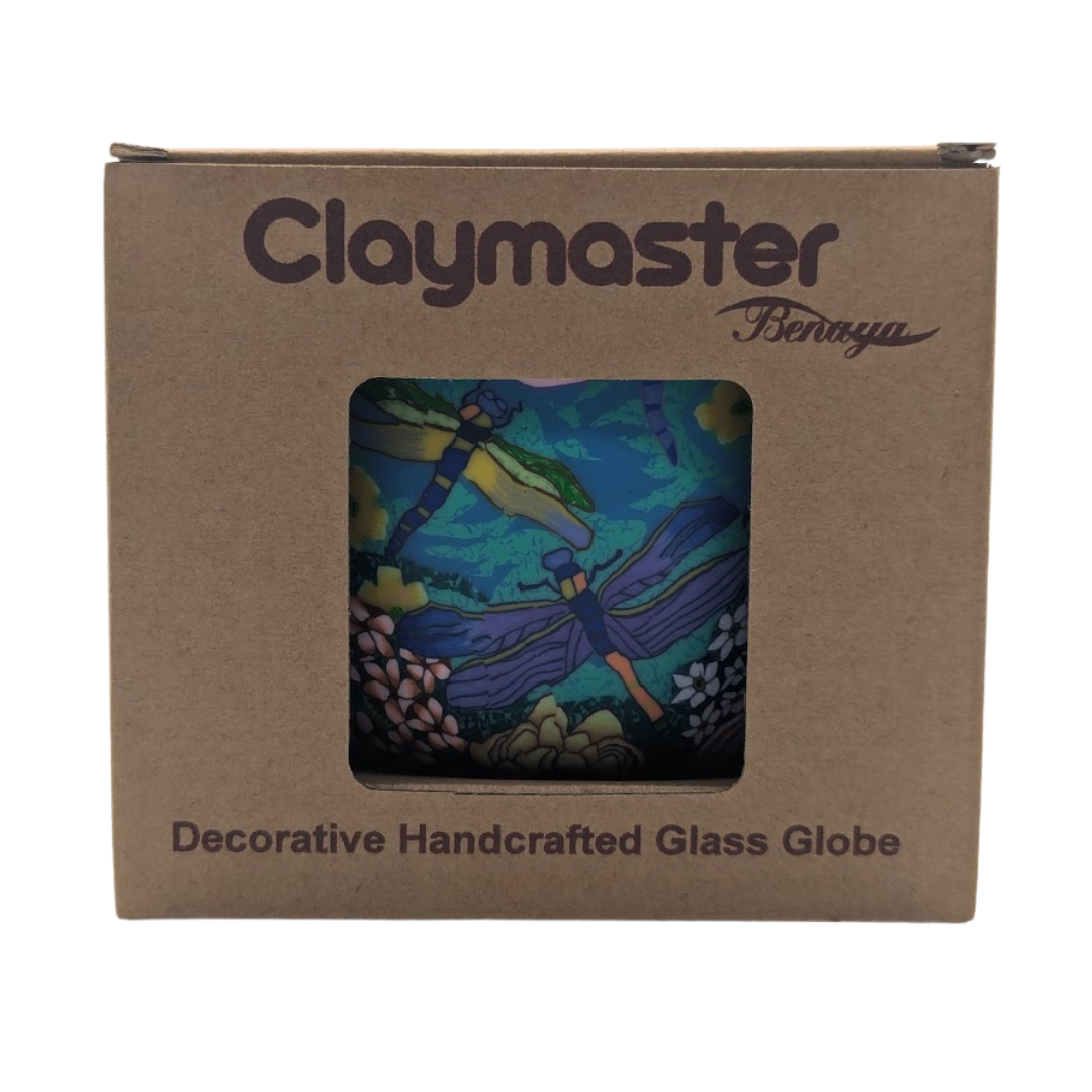 Claymaster Light Globe – Dragonfly Garden Design, Gift Boxed