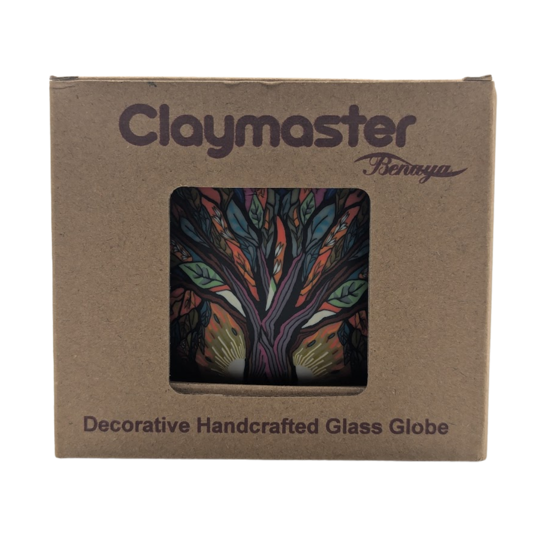 Claymaster Light Globe – Tree of Life Design, Gift Boxed
