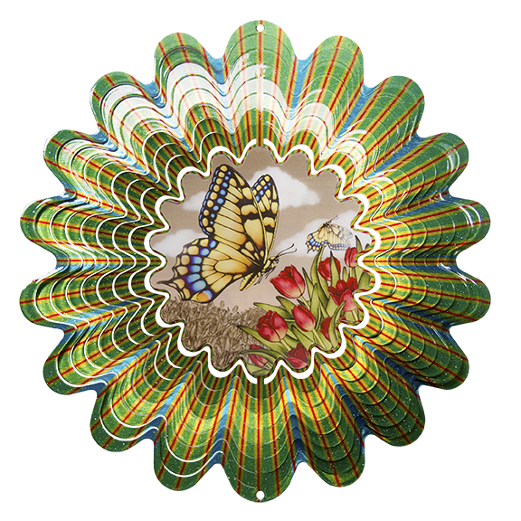 LARGE SEPIA BUTTERFLY