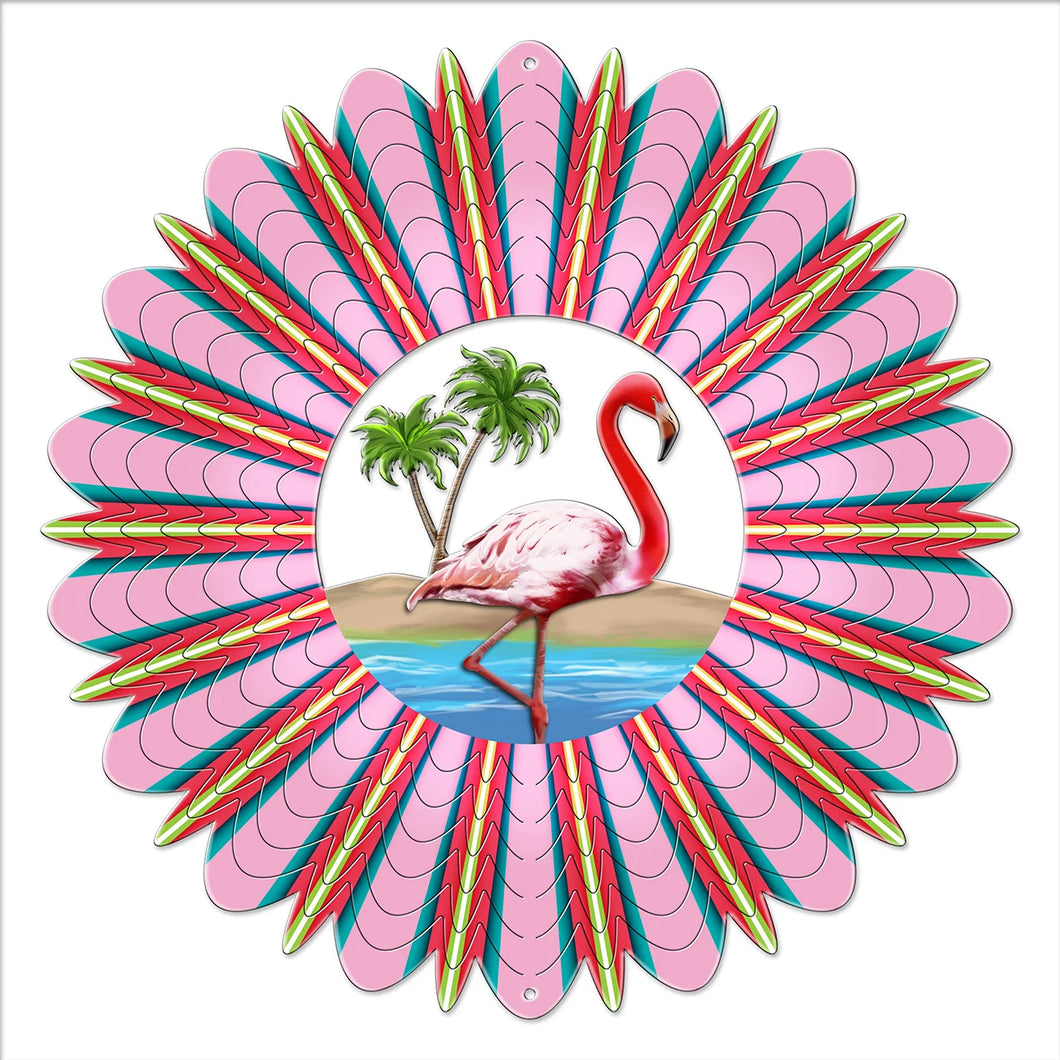 LARGE VIVID FLAMINGO