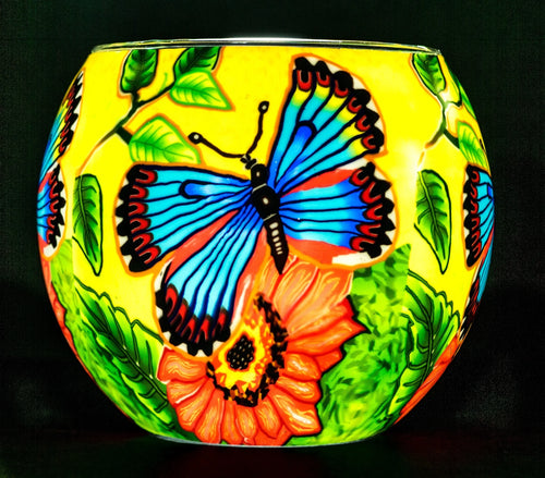 Butterfly Beauty - Claymaster Light Globe