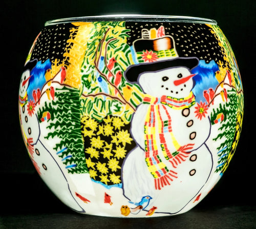 Snowman's Chorus - Claymaster Light Globe