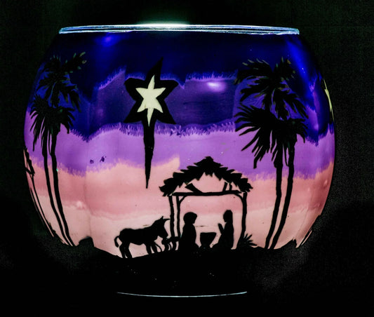 A Child is Born - Claymaster Light Globe