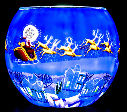Here Comes Santa - Claymaster Light Globe