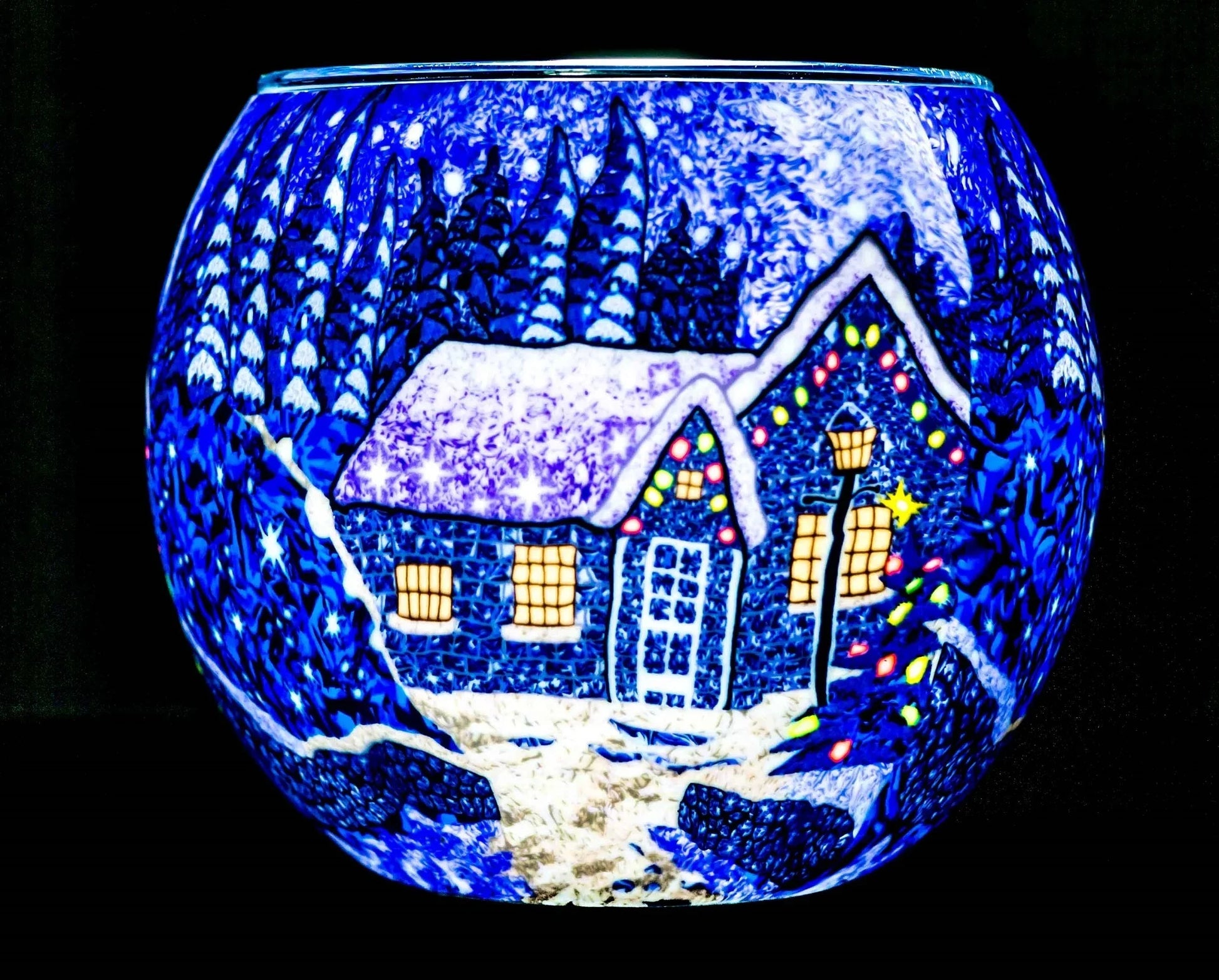 Winter Wonderland Light Globe + LED Base Bundle