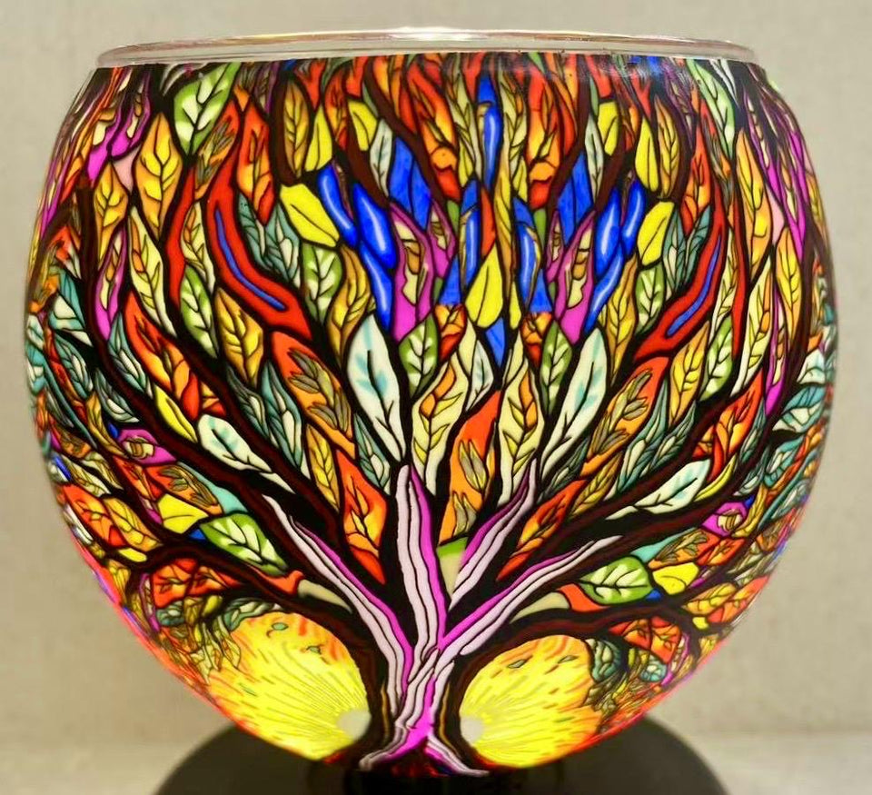 Claymaster Light Globe – Tree of Life Design, Gift Boxed