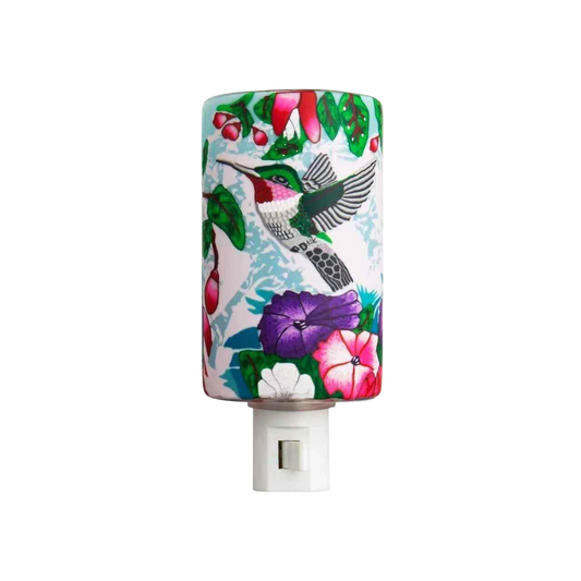 Claymaster Nightlight - Handcrafted Hummingbird Design, Gift Boxed
