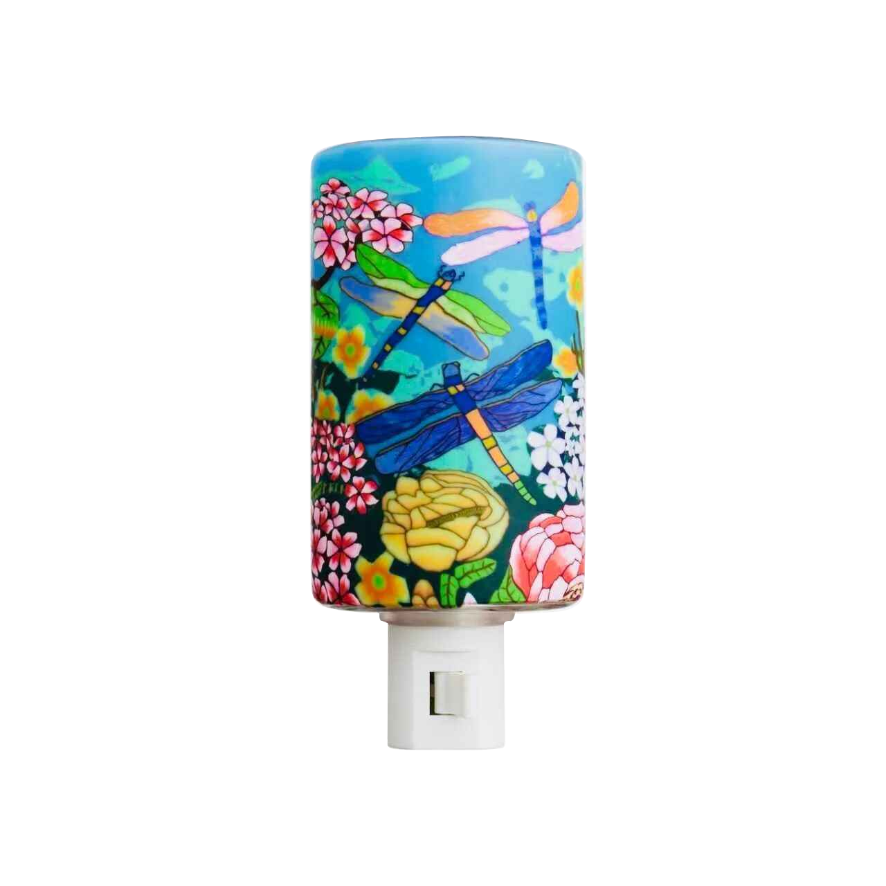 Claymaster Nightlight - Handcrafted Dragonfly Garden Design, Gift Boxed