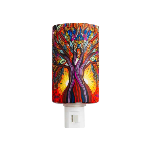 Claymaster Nightlight - Handcrafted Tree of Life Design, Gift Boxed