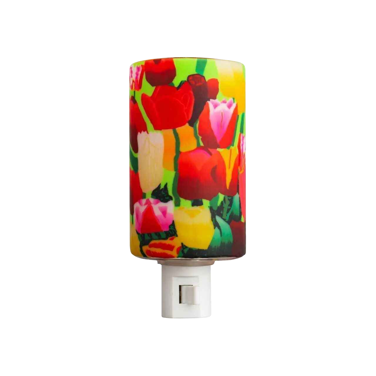 Claymaster Nightlight - Handcrafted Tulips Design, Gift Boxed