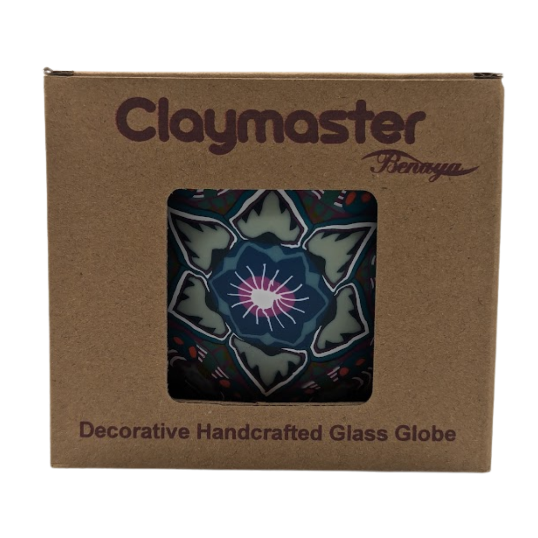 Lotus Mandala Light Globe + LED Base Bundle
