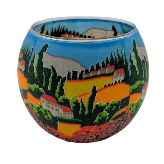 Champs de coquelicots - Globe lumineux Claymaster