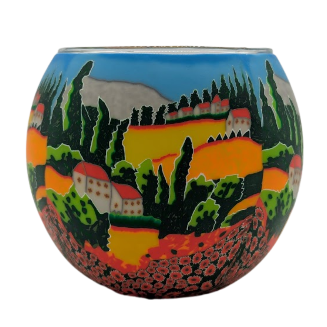 Poppy Fields Light Globe + LED Base Bundle