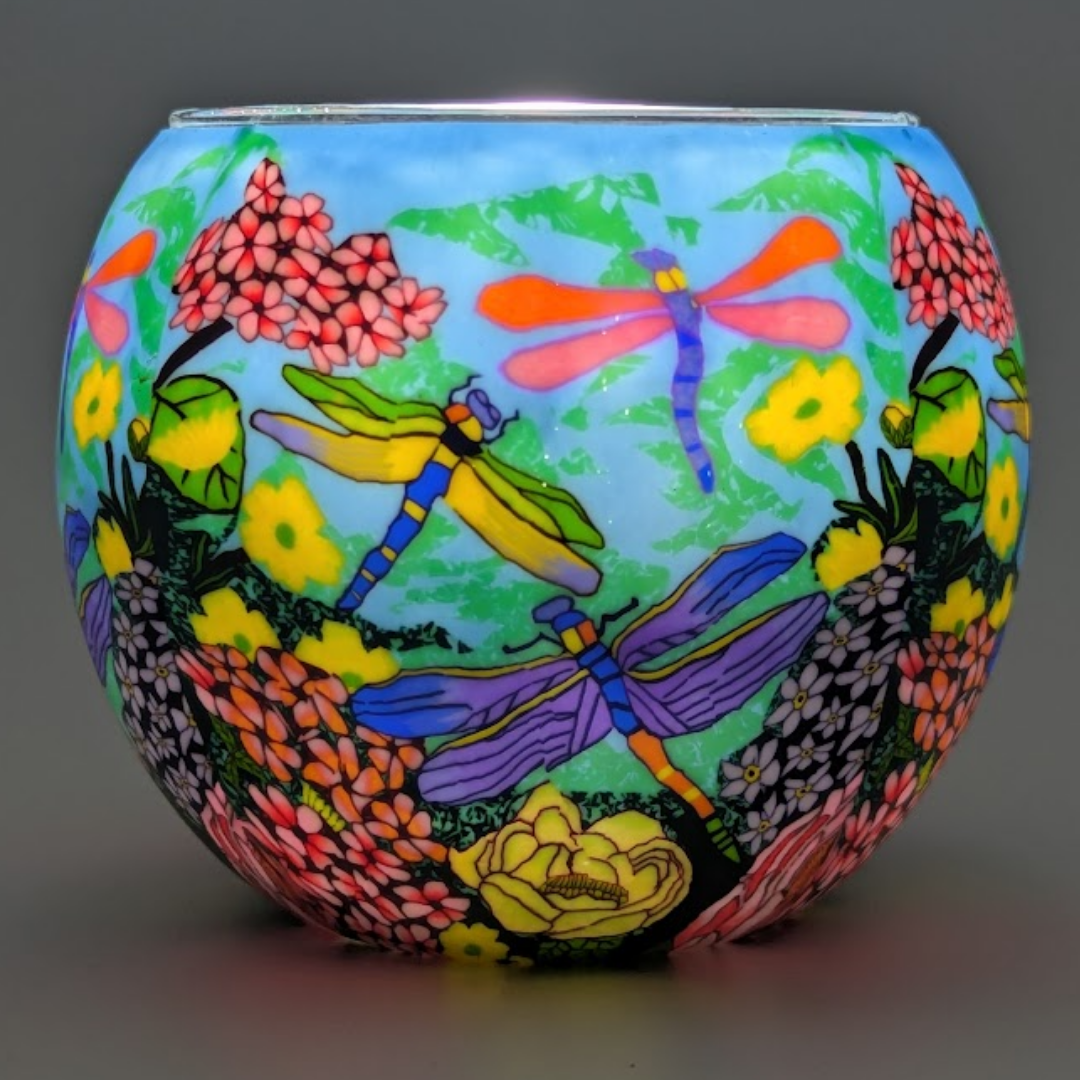 Claymaster Light Globe – Dragonfly Garden Design, Gift Boxed