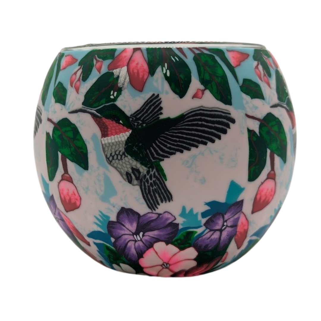 Claymaster Light Globe – Handcrafted Hummingbird Design, Gift Boxed