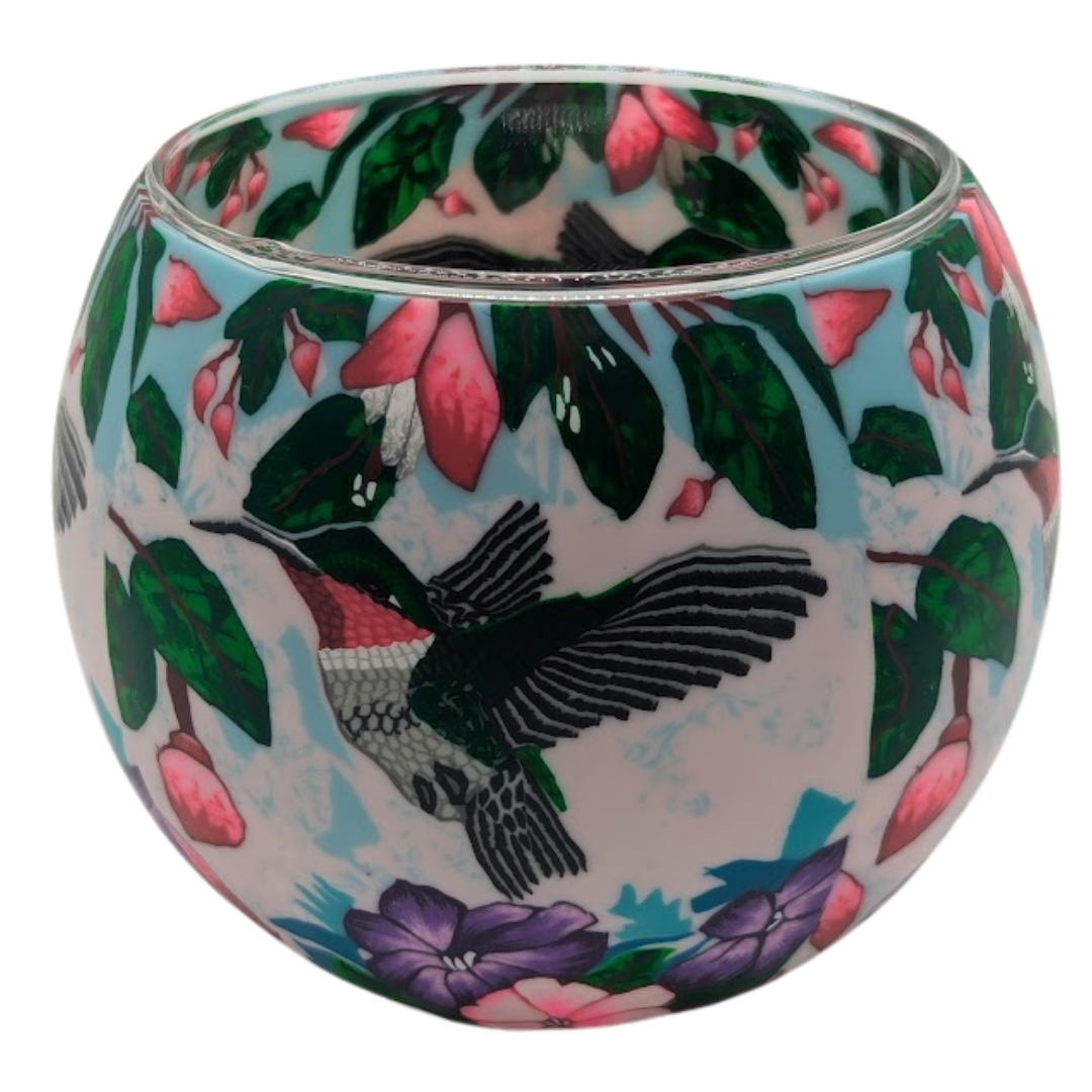 Claymaster Light Globe – Handcrafted Hummingbird Design, Gift Boxed
