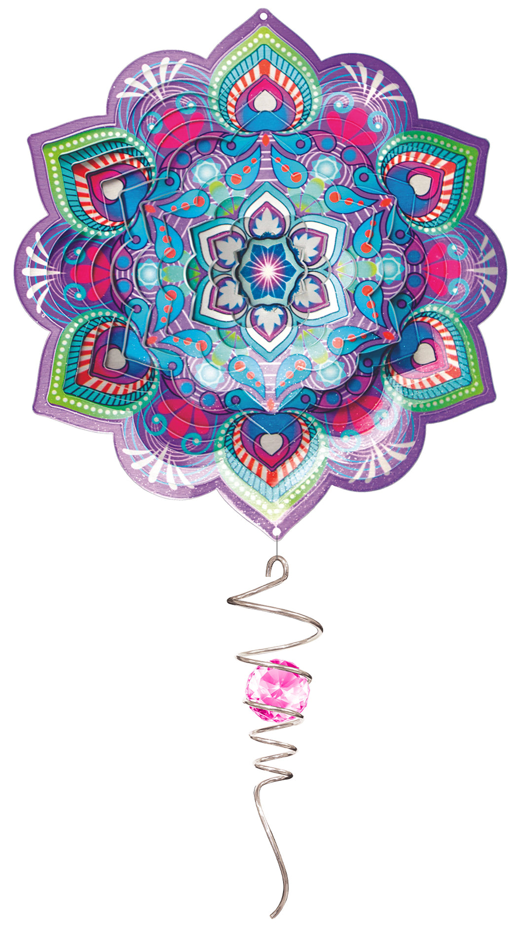 LOTUS MANDALA w/CRYSTAL TAIL