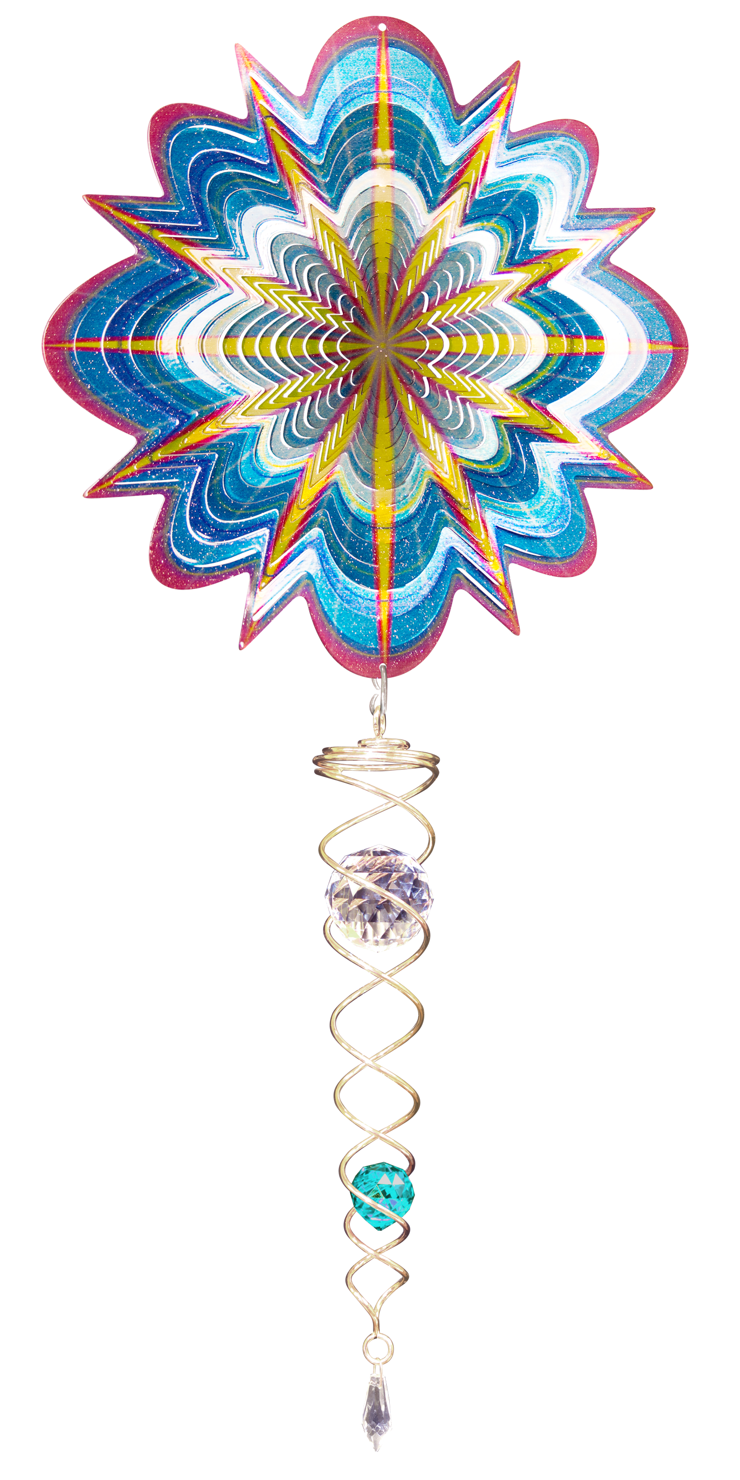 VIVID SMALL SET ARCTIC SPLASH w/SMALL CRYSTAL TWISTER – Spinfinity Canada