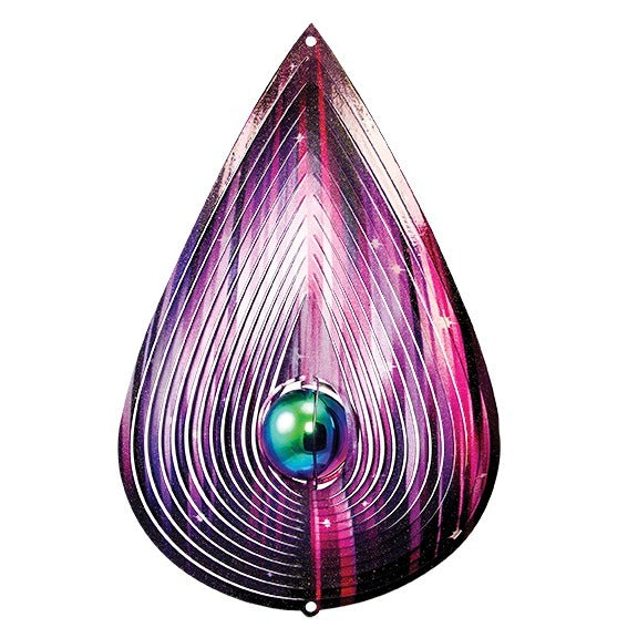 LARGE PURPLE TEARDROP